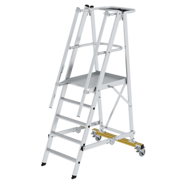 Fahrbare Aluminium-Podestleitern