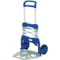 Diables pliants, 250 kg, argent/bleu, 21306