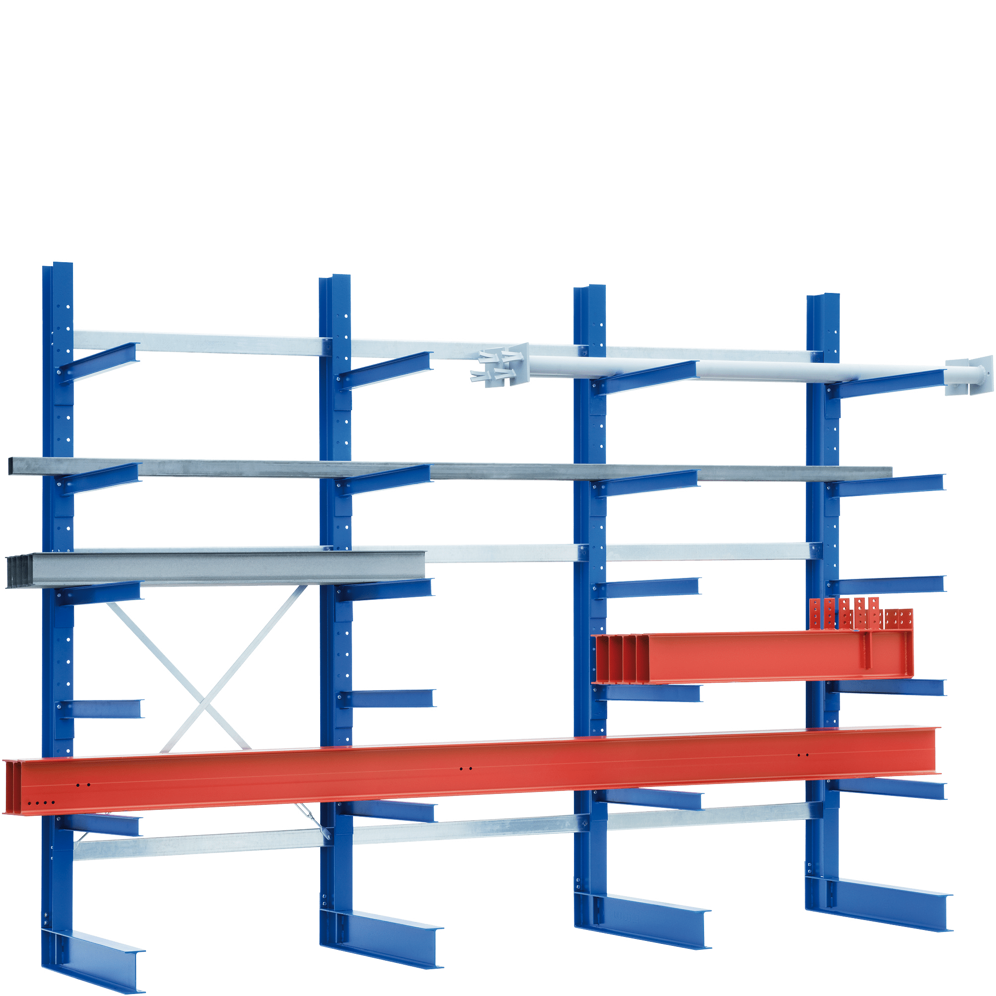 Kragarmregale Typ ES - einseitige Nutzung | BITO