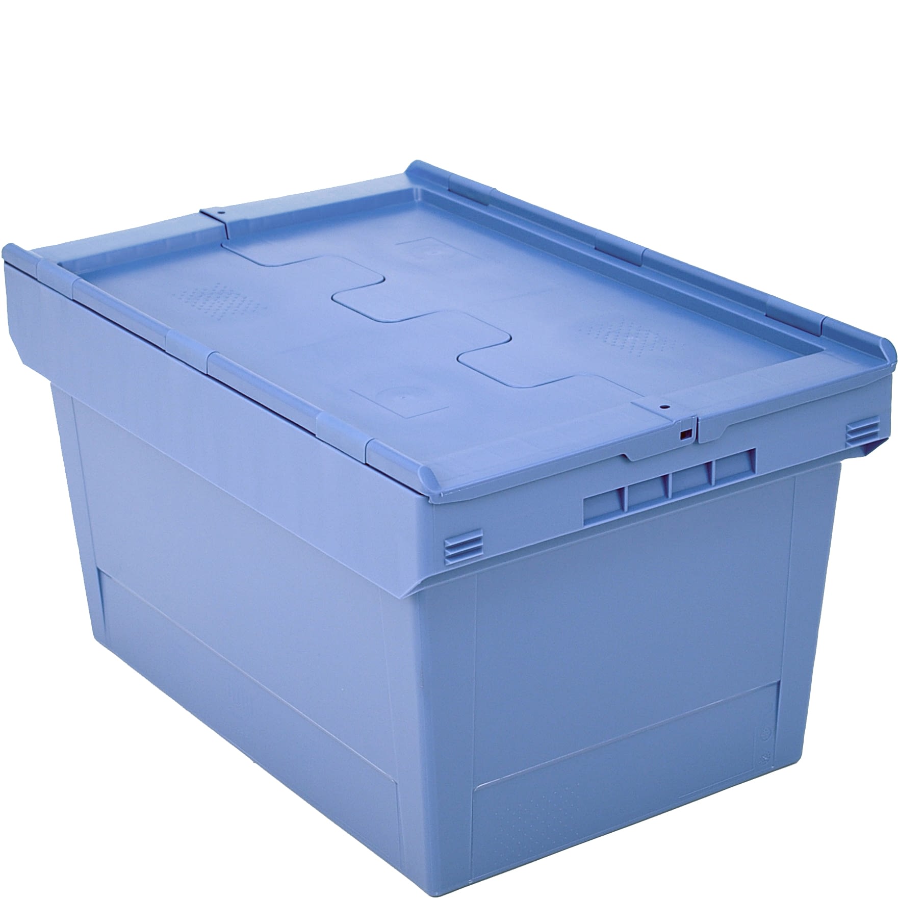 Cajas apilables y encajables MB, azul colombino, 11121