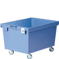 Multifunctionele bakken MB, met rollen, duifblauw, shop_6668