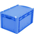 Eurostapelbakken XL, springslot, blauw, 22256