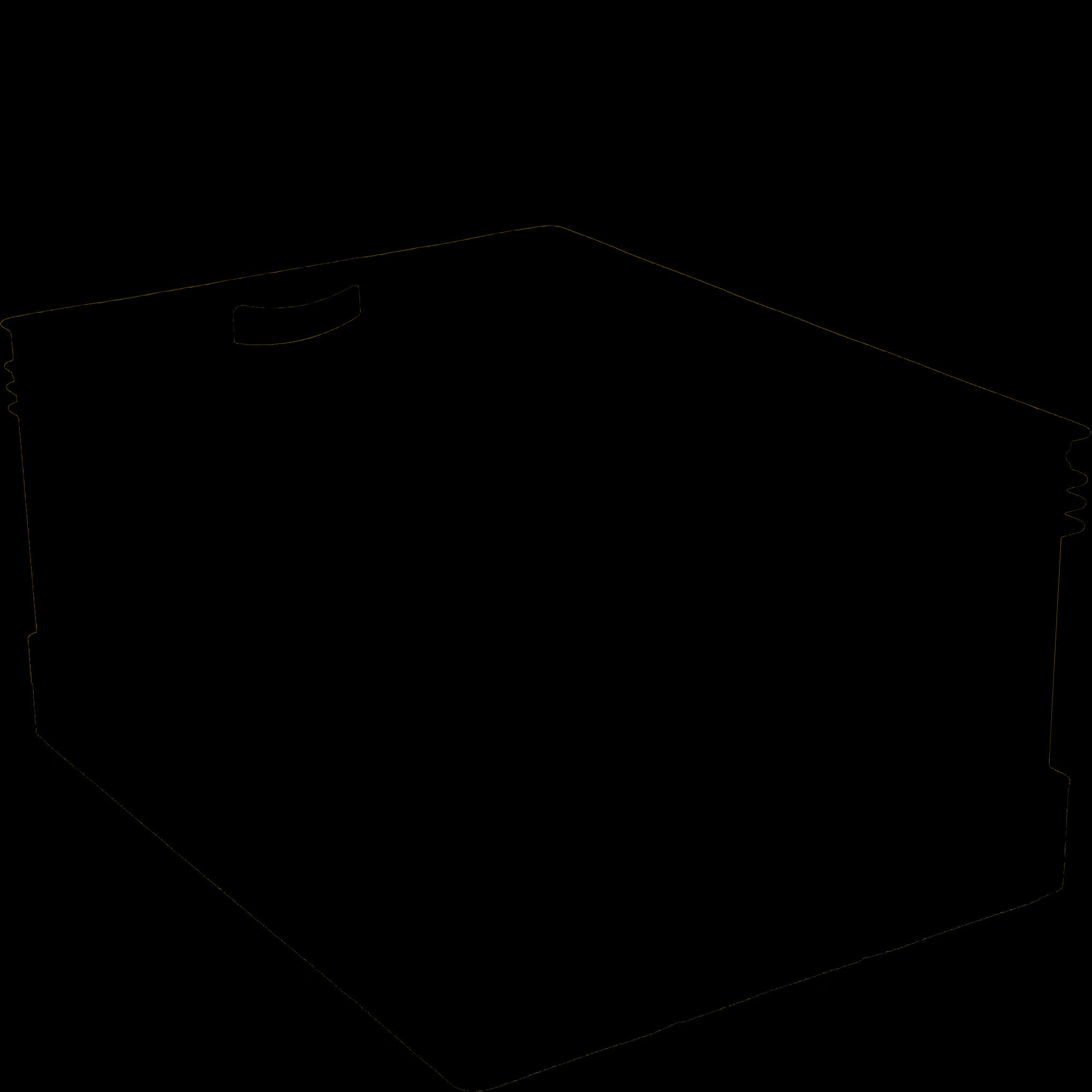 Stohovacie euro prepravky XL, s otvorom na kratšej strane, modrá, 22560