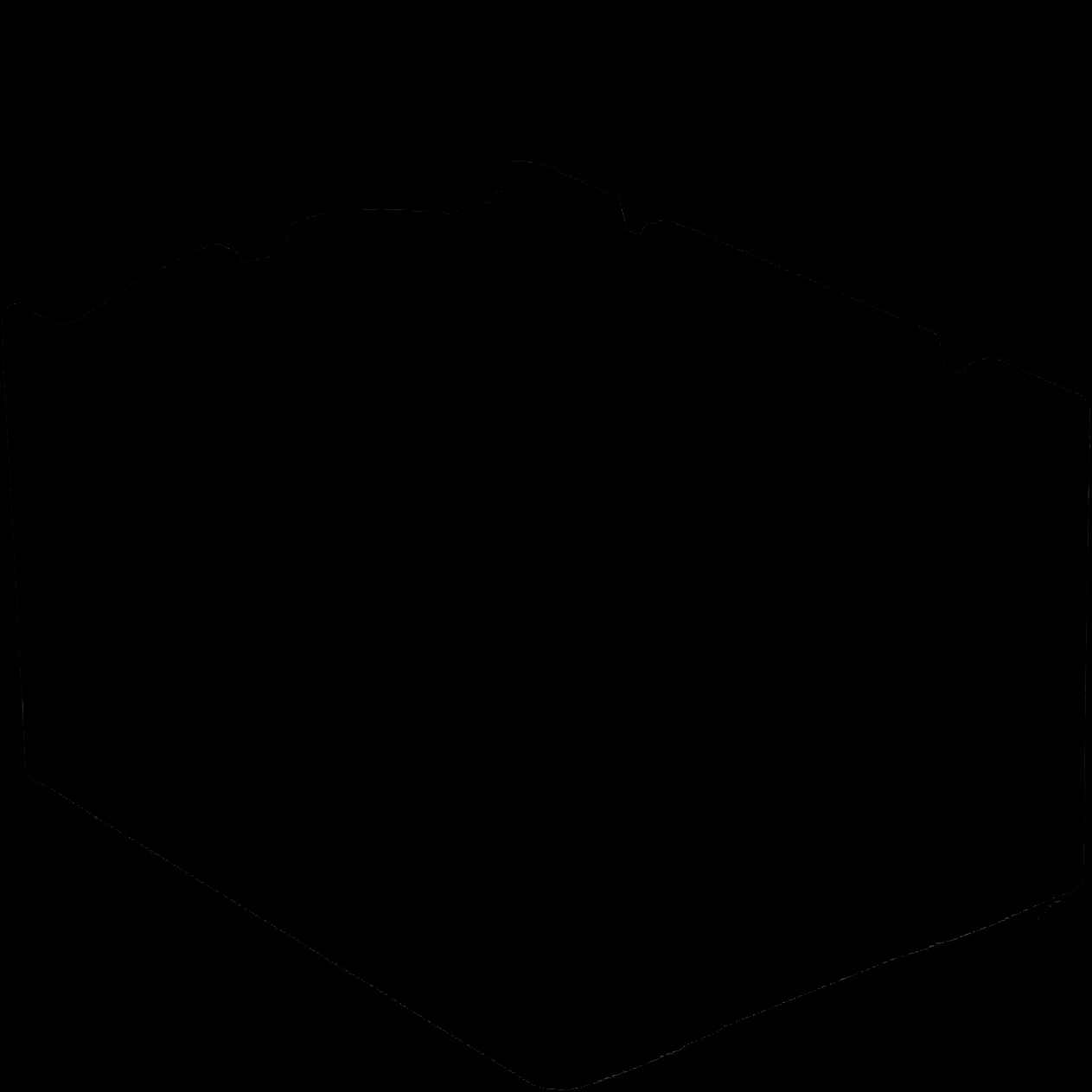 Cajas KLT con base estándar, turquesa, 16796