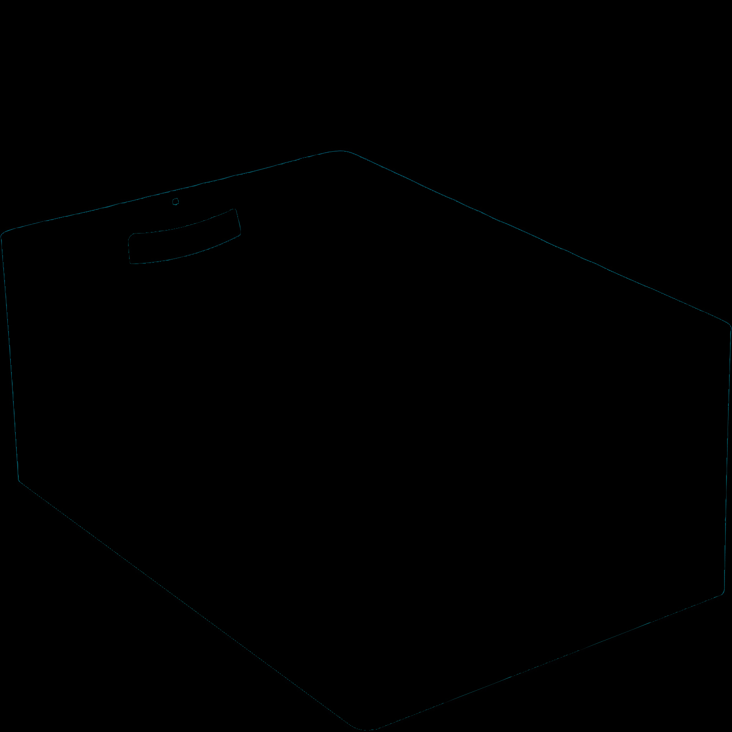 Cajas apilables XL Norma Europea, abertura frontal, rojo, 14989