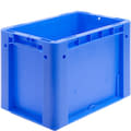 Bacs gerbables norme Europe, série XL, parois fermées, bleu, 30390