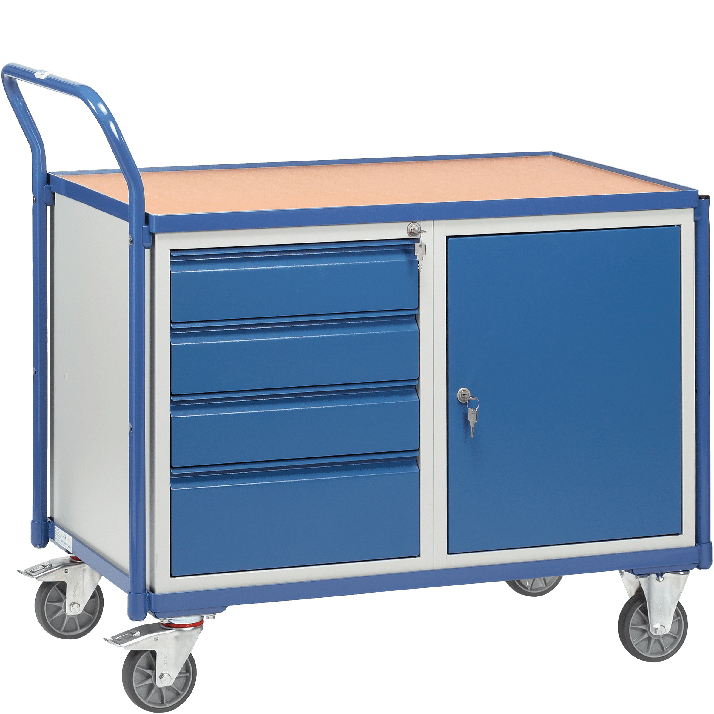 Mobile Workshop Benches For Light Duty Applications Load