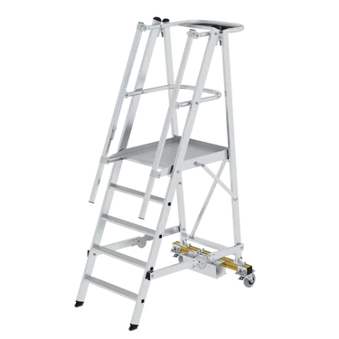 Fahrbare Aluminium-Podestleitern