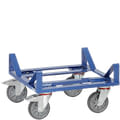 Dollies for round and long loads, 400 kg, blue, 43006