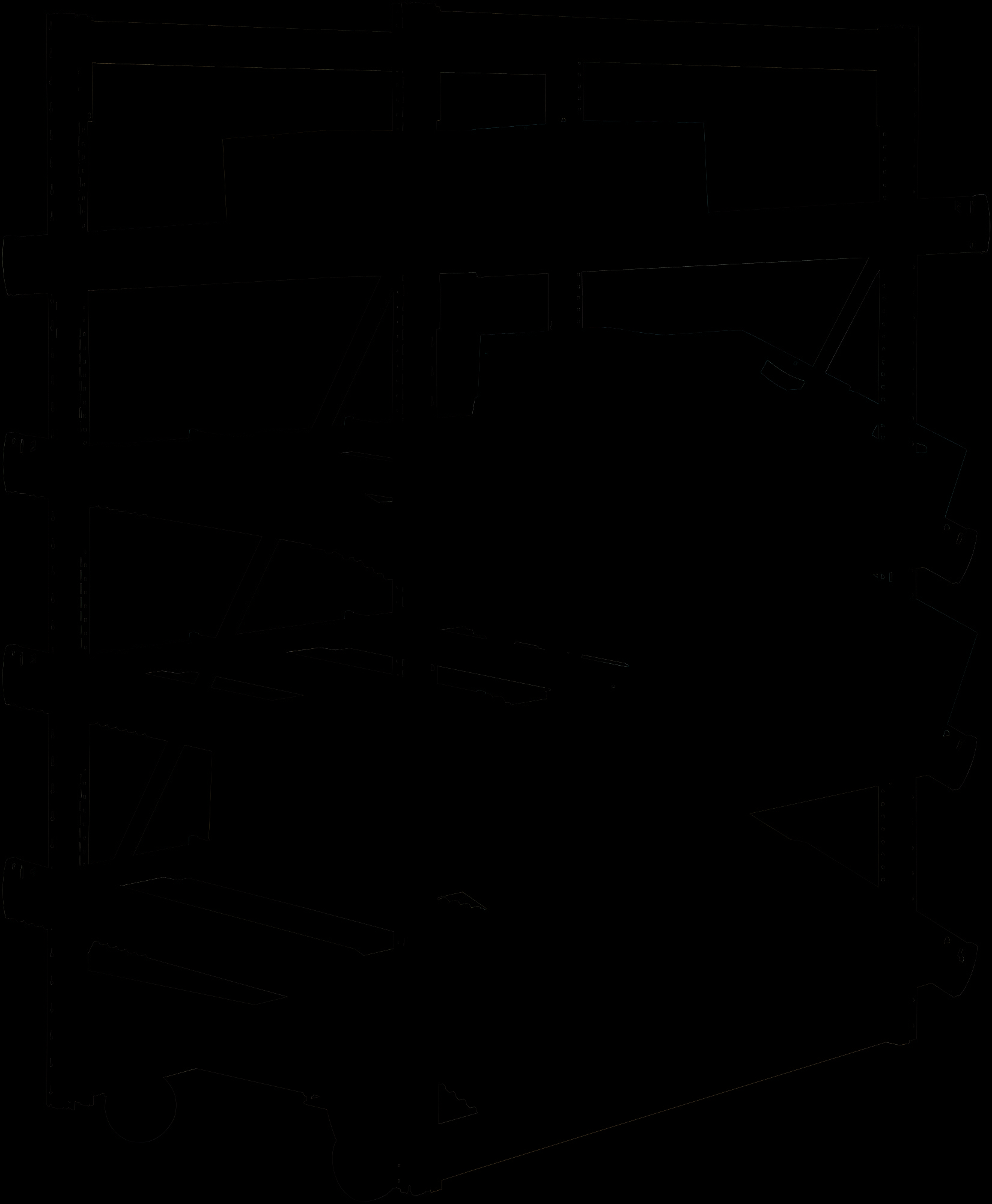 Doorrol-grijpvoorraadstellingen, geknikte niveaus, verrijdbaar, verzinkt, blauw, 36-46053