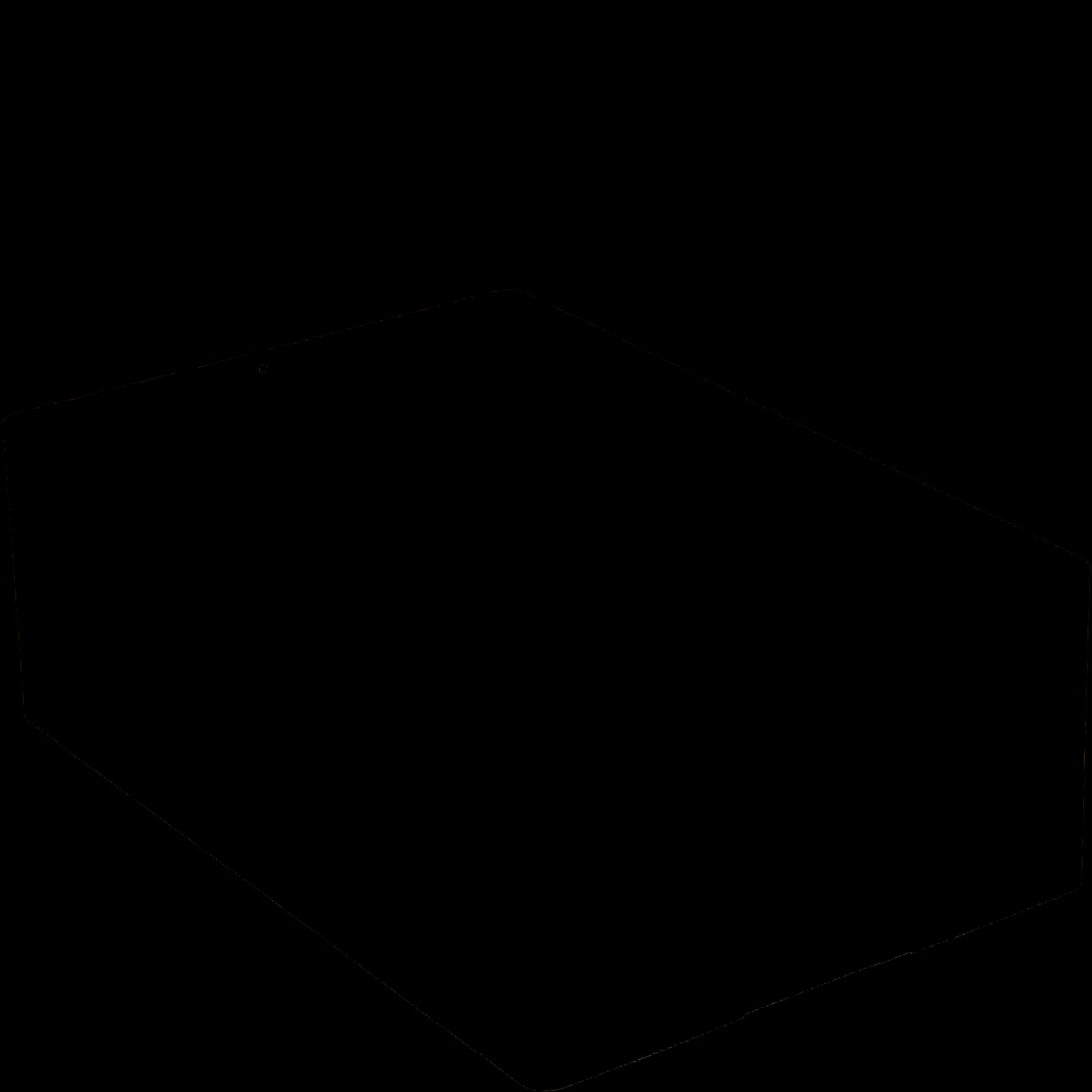 Cajas KLT con base doble para artículos pequeños, turquesa, 17517