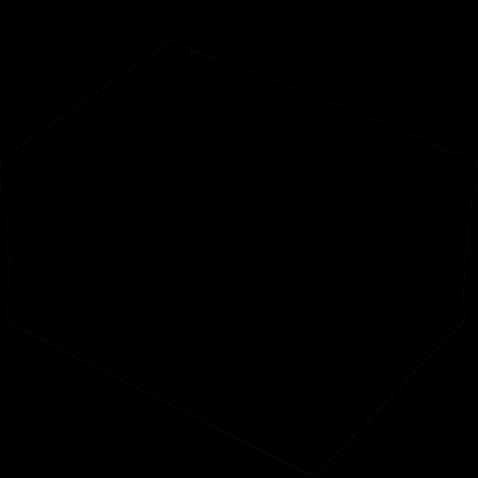 Skladacie MFB boxy na opakované použitie, holubia modrá, 22656