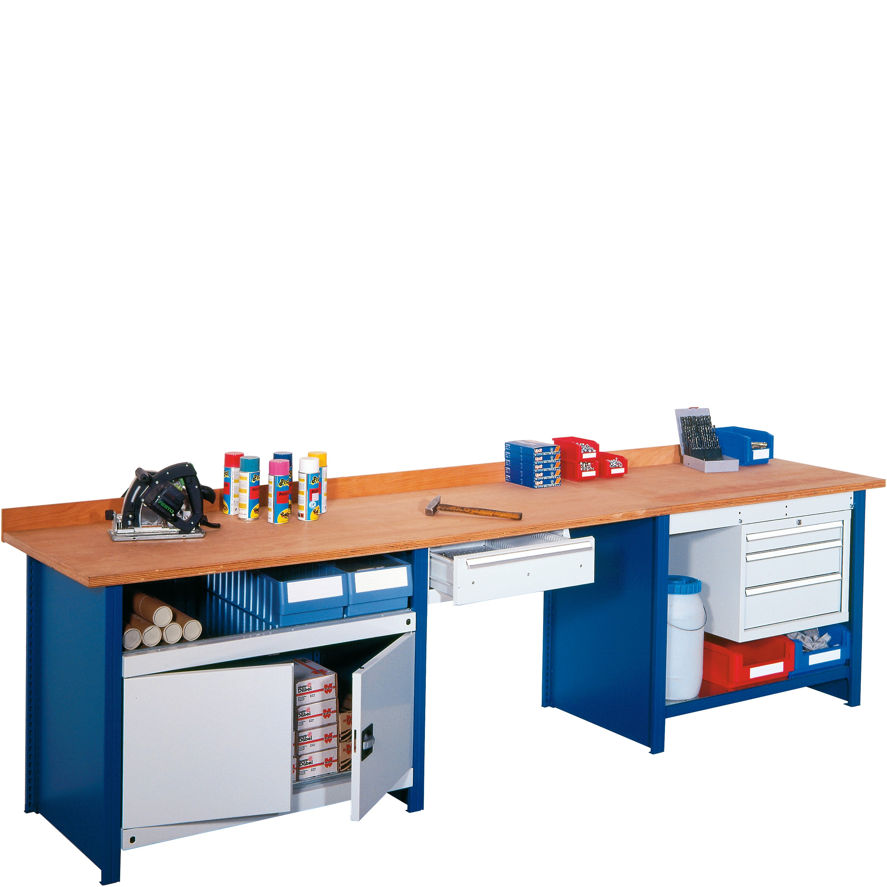 Établis, bleu, 10-12681