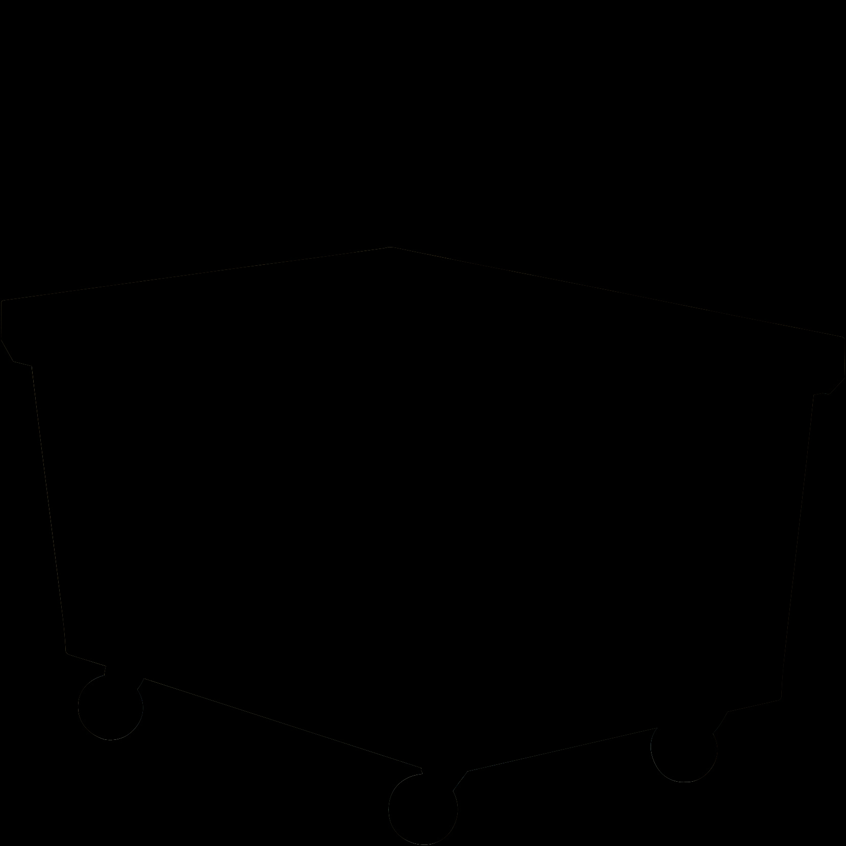 Cajas apilables y encajables MB, con ruedas, azul colombino, shop_6668