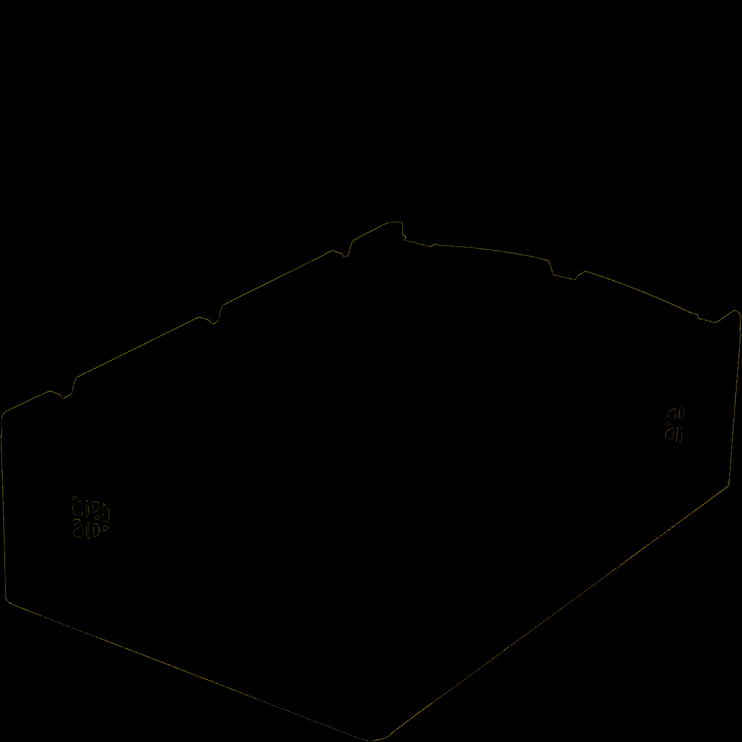 Eurostapelbakken XL met geperforeerde bodem en wanden, blauw, 18484