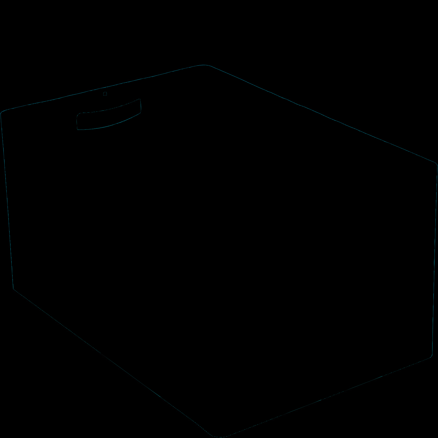 Cajas apilables XL Norma Europea, abertura frontal, rojo, 14991