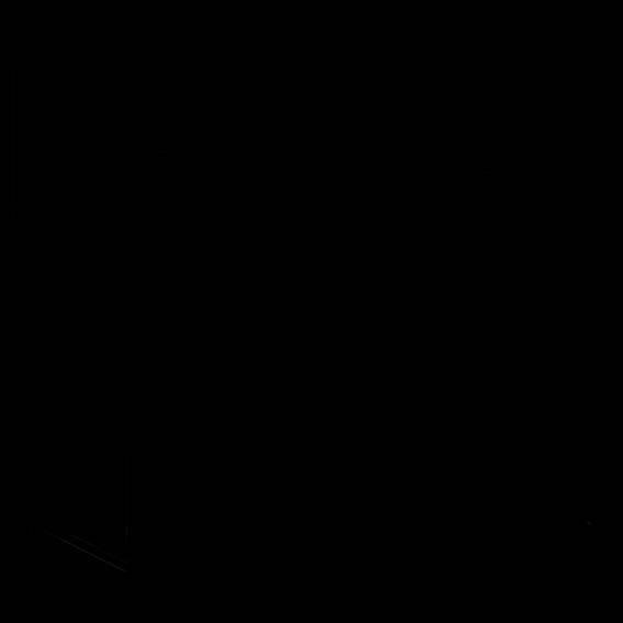 Weitspannregale System Flex, Spanplattenböden, Fachebenen: 3, blau, verzinkt, 33120