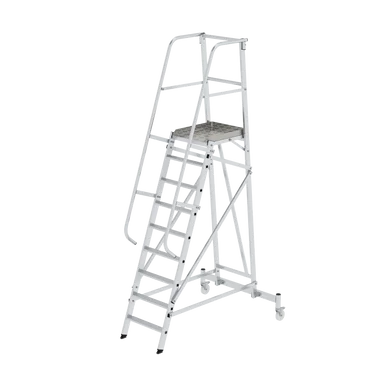 Fahrbare Aluminium-Plattformleitern
