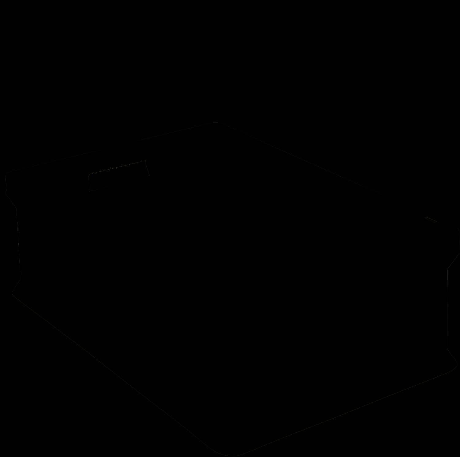 Stohovacie euro prepravky BN, s plnými stenami, modrá, 1276