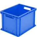 Bacs gerbables norme Europe, série BN, parois fermées, bleu, 1273