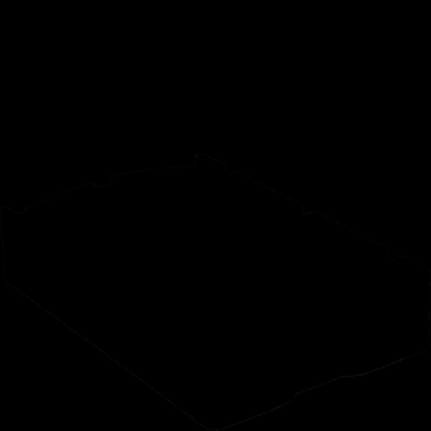 Cajas KLT con base nervada para artículos pequeños, turquesa, 18099